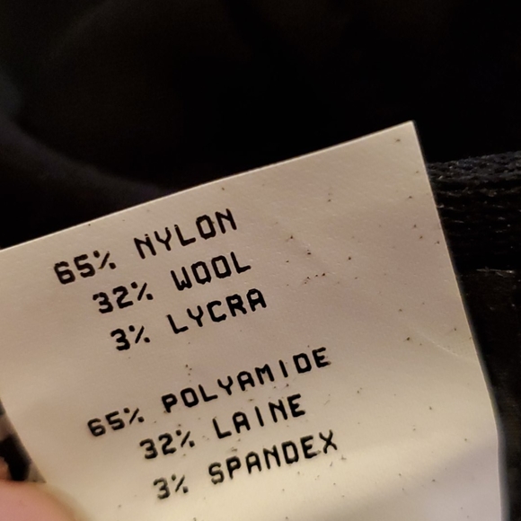 Roffe Glacier Ski Pant Sz 8 NWOT USA Made, Black 10" Boot Opening - Vintage - Picture 8 of 13